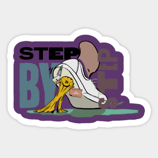 Step by Step Sticker